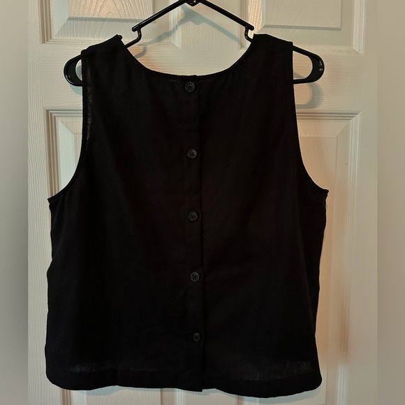 J.Crew Linen Tank Blouse - Picture 2 of 2